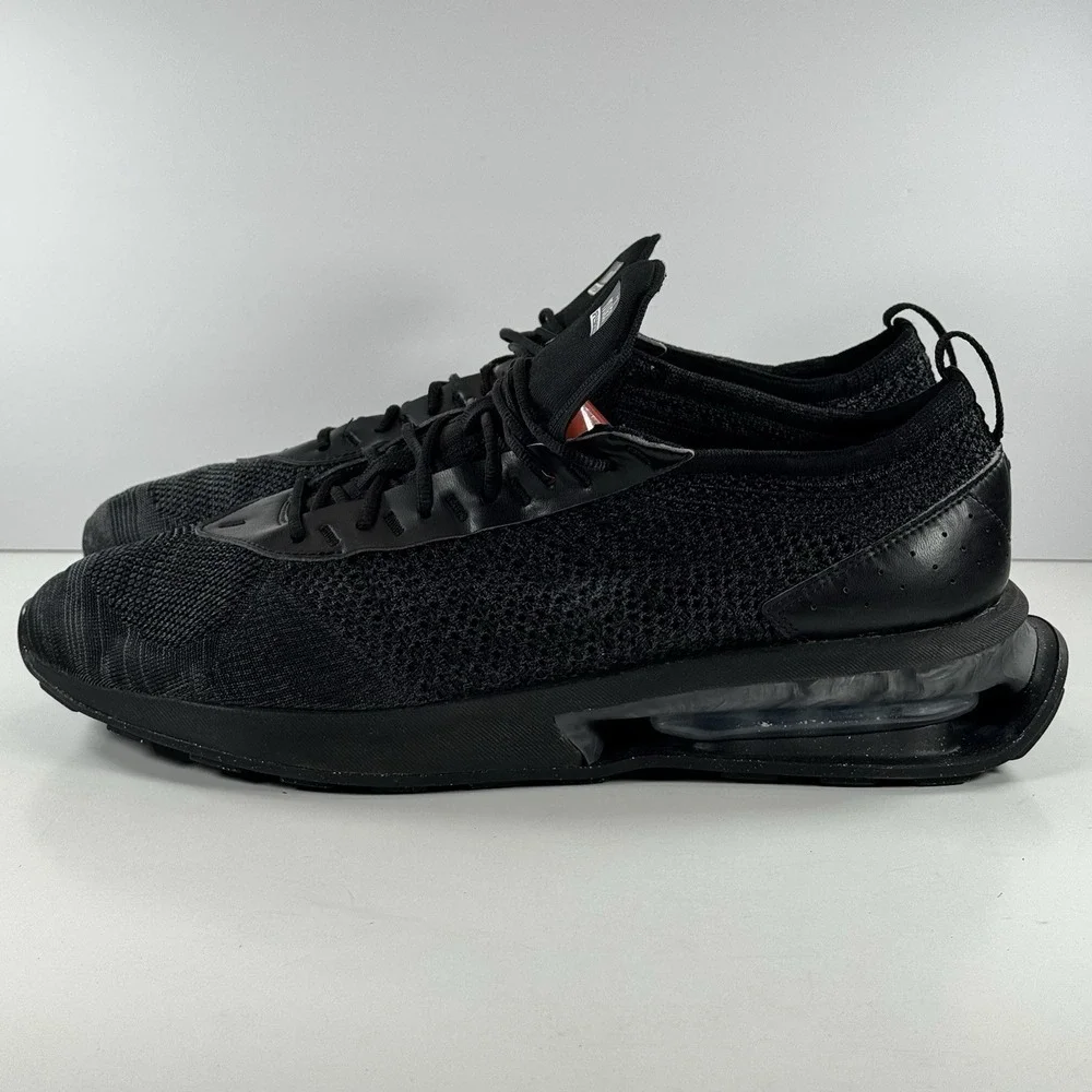 Nike Air Max Flyknit Racer FD2764-001‎ Shoes Black Anthracite Black Men's 14